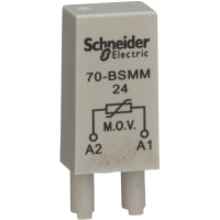 Schneider Electric/Legacy Relays Module Relay Socket MOV Suppressor 24 VAC/VAC UL Recognized