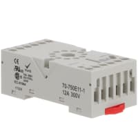 Schneider Electric/Legacy Relays Relay Socket 11 Pin Octal Din/Panel Mount w/Rising Elevator Box Terminals