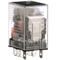 Schneider Electric/Legacy Relays Relay General Purpose DPDT 15A 120AC 300V Plug-in, 782 Power Series