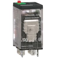 Schneider Electric/Legacy Relays General Purpose Relay DPDT 15 A 24 VAC, Plug-in-in, 782 Power Series