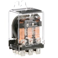 Schneider Electric/Legacy Relays Relay, E-Mech, Gen-Purp, 3PDT, 20A, Ctrl-V 120AC, Vol-Rtg 300AC, Side Flange