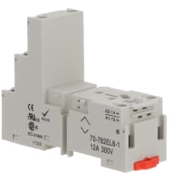 Schneider Electric/Legacy Relays Relay Socket DPDT ICE-CUBE DIN LOGIC IP20 SOCKET