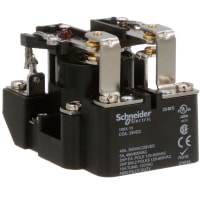 Schneider Electric/Legacy Relays Relay, Power, 40 A, 24 VDC, Solid State, Panel Mount, 90 VAC, 24 VDC (Nom.)