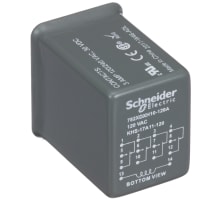 Schneider Electric/Legacy Relays Hermetic Power Relay Ice Cube 3 A 110-120VAC, 4PDT, 782 Power Series