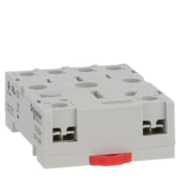 Schneider Electric/Legacy Relays Relay Socket 6 Pin 30 AMPS 300 V USE WITH 725 PLUG-IN MODELS, 725 Series