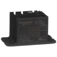 Schneider Electric/Legacy Relays Power Relay, Harmony 9A, 30A, 24 VDC SPDT, flanged panel mount, sealed cover