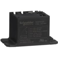 Schneider Electric/Legacy Relays Power Relay, Harmony 9A, 30A, 120 VAC SPDT, flanged panel mount, sealed cover