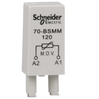 Schneider Electric/Legacy Relays Module Relay Socket MOV Suppressor 120 VAC/VAC UL Recognized, 70-SM (B) Series