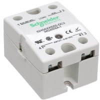 Schneider Electric/Legacy Relays Relay, SSR, Zero-Switching, SPST-NO, Cur-Rtg 40A, Ctrl-V 3-32DC, Vol-Rtg 24-280AC