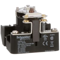 Schneider Electric/Legacy Relays Relay, Power, Open Style, 40 Amp, 48 VDC, SPST-NO-DM, W/Magnetic Blowout