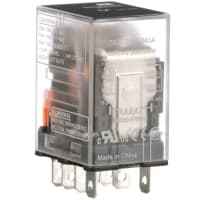 Schneider Electric/Legacy Relays Relay General Purpose DPDT 15A 120AC 300V Plug-in, 782 Power Series