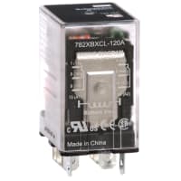 Schneider Electric/Legacy Relays Relay General Purpose DPDT 15A 120AC 300V Plug-in, 782 Power Series