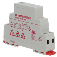 Schneider Electric/Legacy Relays Relay, Solid State, Zero Cross, Spst-No, 24-280Vac 10A Output, 90-280Vac Input