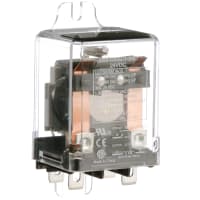 Schneider Electric/Legacy Relays SPST-NO-DM Flange Mount Non-Latching Relay Quick Connect 30 A 24V dc