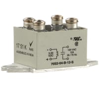 Schneider Electric/Legacy Relays Relay, 24 to 140 VAC, Solid State, 12, SPST-NO, 60, 150 A, Panel Mount, 6 mA