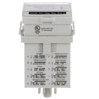 Schneider Electric/Legacy Relays Relay, E-Mech, Timing, Multi-Function, SPDT, 12A, Vol-Rtg 240/30AC/DC, 8 Pin