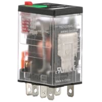 Schneider Electric/Legacy Relays General Purose Relay DPDT 240VAC 15 A Plug In 782 Power Series