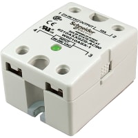 Schneider Electric/Legacy Relays Relay;SSR;Zero-Switching;SPST-NO;Cur-Rtg 10A;Ctrl-V 90-280AC;Vol-Rtg 48-480AC