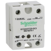 Schneider Electric/Legacy Relays Solid State Relays, 10 A, SPST-NO, 32 VDC, 600V, Screw Panel Mount