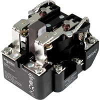 Schneider Electric/Legacy Relays Power Relays, 40A, 240 VAC, Solid State, Panel Mount, 1200 Ohms, 199 Series