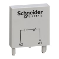 Schneider Electric/Legacy Relays Module, Relay Socket; R/C Suppressor; 6-24VAC/VDC; UL Recognized