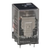 Schneider Electric/Legacy Relays Relay;E-Mech;Gen-Purp;DPDT;Cur-Rtg 15A;Ctrl-V 120AC;Vol-Rtg 300V;Thru-Hole