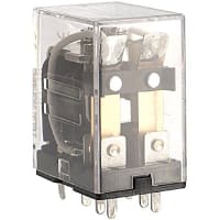 Schneider Electric/Legacy Relays Relay General Purpose DPDT 15A 120AC 300V Thru-Hole, 782 Power Series