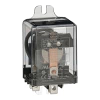 Schneider Electric/Legacy Relays Relay;E-Mech;Gen-Purp;SPDT;Cur-Rtg 25A;Ctrl-V 120AC;Vol-Rtg 300AC;Side Flange