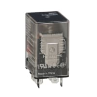 Schneider Electric/Legacy Relays Relay General Purpose DPDT 15A 12 VAC 300V Plug-in, 782 Power Series