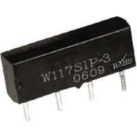 Schneider Electric/Legacy Relays Relay, Reed, 0.5 A, 5 V (Nom.), 50 mW (Nom.), SPST, NO, 500 Ohms (Nom.), 1 g