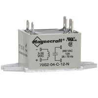 Schneider Electric/Legacy Relays Relay, 24 to 280 VAC, Solid State, 12, SPST-NO, 60, 150 A, Panel Mount, 6 mA