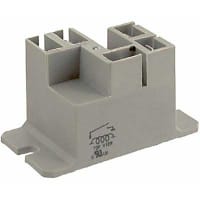 Schneider Electric/Legacy Relays Relay, 20 A, 12 VDC, Miniature, Flange, 120% (Nom.), 0.250 x 0.032 in., SPDT