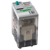 Schneider Electric/Legacy Relays General Purpose Relay Ice Cube 4PDT 24 VAC, 10A, Full Cover, 782 Power Series