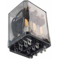 Schneider Electric/Legacy Relays Relay;E-Mech;Power;DPDT;Cur-Rtg 16A;Ctrl-V 120AC;Vol-Rtg 120, 277/28AC/DC