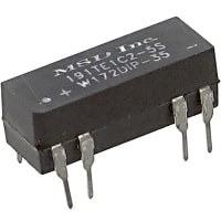 Schneider Electric/Legacy Relays Relay, Reed, 0.25 A, 5 V (Nom.), 125 mW (Nom.), SPDT, 200 Ohms (Nom.), Rhodium