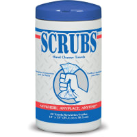 SCRUBS SCRUBS in-a-Bucket Hand Cleaner Towels, 30 count container, Citrus Scented