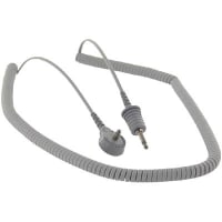 SCS Wrist Strap, Dual Conductor, 10' Coiled Cord, 3.4mm Straight Plug, 2300 Series