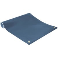 SCS Static Dissipative Vinyl Mat Kit, 3-Layer, Blue, 0.140" x 24" x 48", 8200 Series