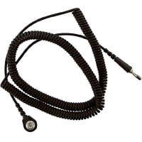 SCS Anti-Static, Control Products, , GROUND CORD 10' W/ ALLIGATOR CLIP, 2200 Series