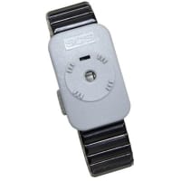 SCS Wrist Strap, Metal Wrist Band, 4.5 to 6 in. Small for monitors