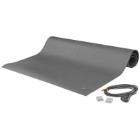 SCS MAT KIT, 2-LAYER RUBBER, 8900 SERIES, GRAY, 0.065"x24"x48