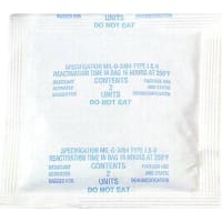 SCS Desiccant, Plastic, Pouch, 22 lbs, 2.125 x 2.50 In., Blue Print, 700/container