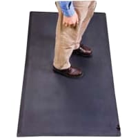 SCS Static Control Anti-Fatgue Mat (3 x 5) Black with 3034 snap & 3040 ground cord