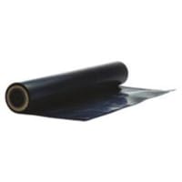 SCS This film is opaque, volume-conductive, carbon-impregnated polyolefin, 54" by 1