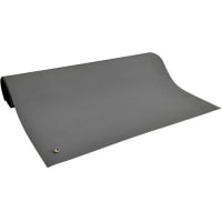 SCS MAT, 2-LAYER RUBBER, 6800 SERIES, GRAY, 0.072x24"x48""