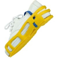 SCS STAT-A-REST FOOT GROUNDER, YELLOW, PAIR, MEDIUM