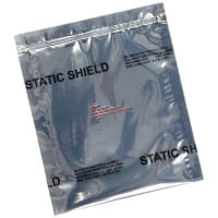 SCS STATIC SHIELD BAG, 81705 SERIES METAL-IN, ZIP, 4x6, 100EA