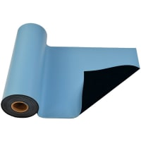 SCS MAT ROLL, RUBBER, R3, LIGHT BLUE, 24'' x 50'