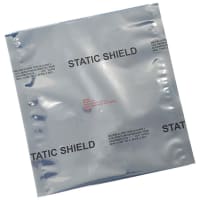 SCS STATIC SHIELD BAG, 81705 SERIES METAL-IN, 10x14, 100 EA