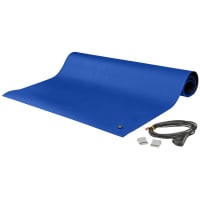 SCS MAT KIT, 2-LAYER RUBBER, 8900 SERIES, BLUE, 0.065"x24"x48